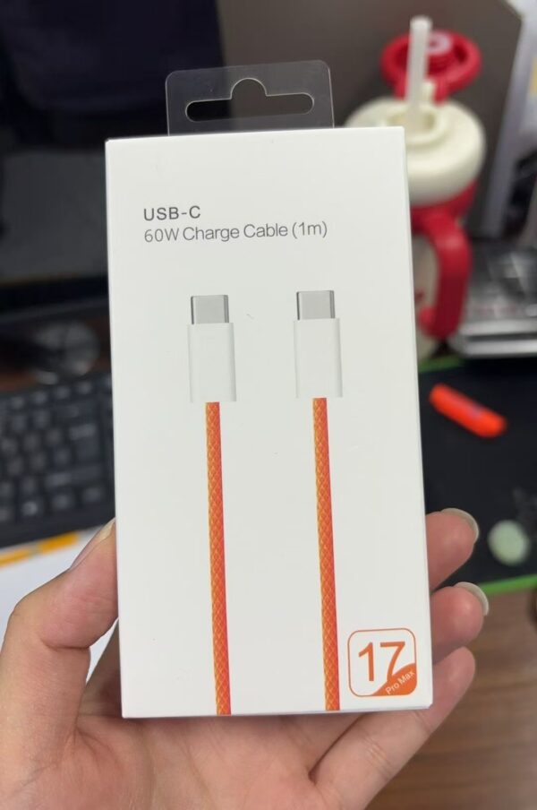 APPle/苹果17拆机配件 USB-C充电线（1M）