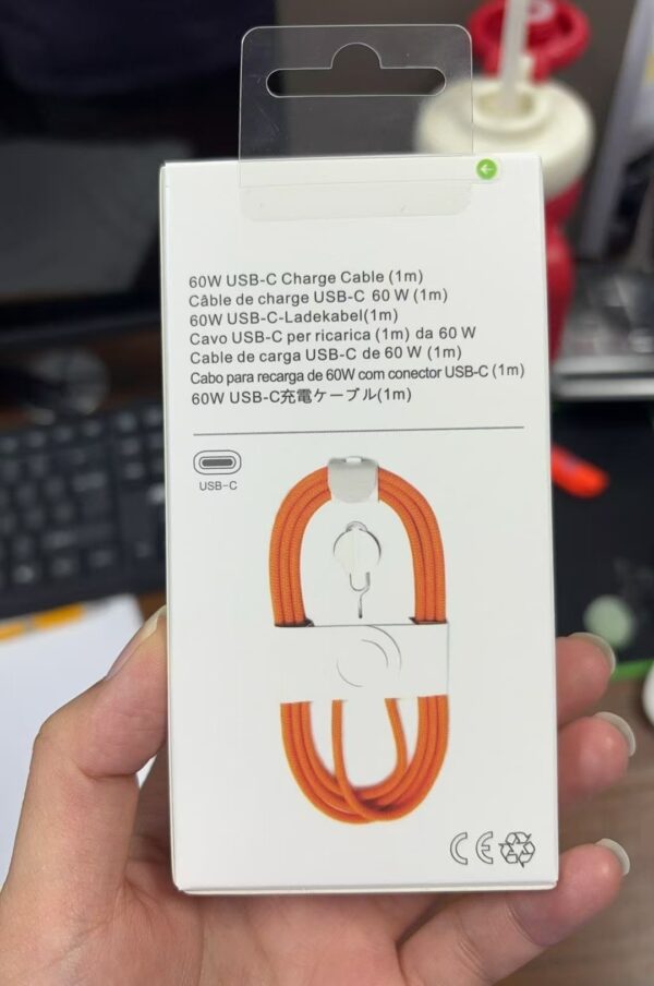 APPle/苹果17拆机配件 USB-C充电线（1M）