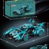 Building block rac car(Tiffany)1:20,NO:MQ00167