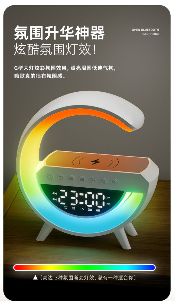 Mini G Led Wreless Charging speaker