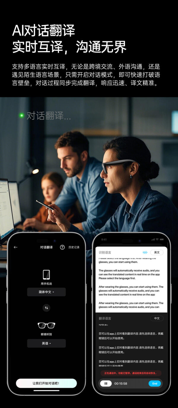 AI Smart glasses（W620）
