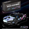 Building block sports car(赛博)1:18,NO:CP1210