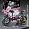 Building block motorcycle（static）1:8,F203