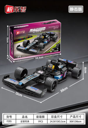 Building  Mercedes F1 car with building blocks NO:F205