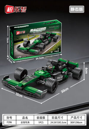 Building  Mercedes F1 car with building blocks NO:F206