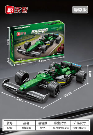 Building  Mercedes F1 car with building blocks NO:F210