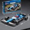Building  Mercedes F1 car with building blocks NO:F211