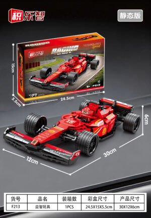 Building  Mercedes F1 car with building blocks NO:F213