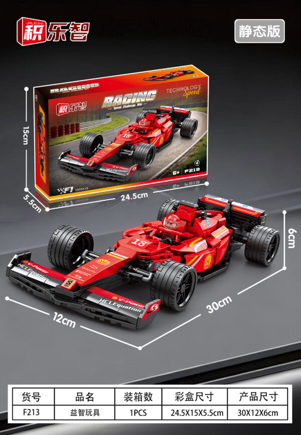 Building  Mercedes F1 car with building blocks NO:F213