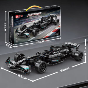 Building  F1 car with building blocks NO:QM00203 1:14